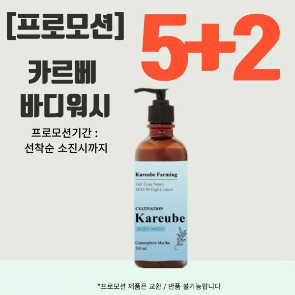 프로모션 바디워시 5+2