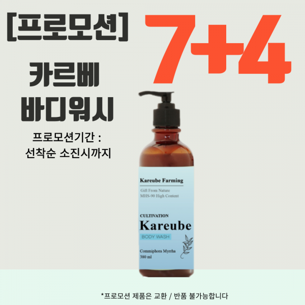 프로모션 바디워시 7+4