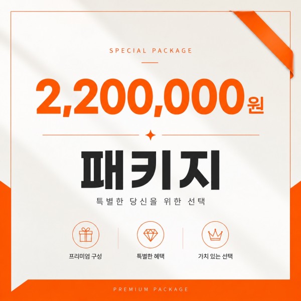 2,200,000 패키지